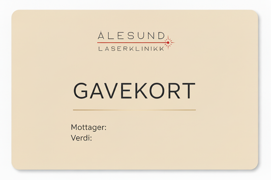Gavekort med mellomrom